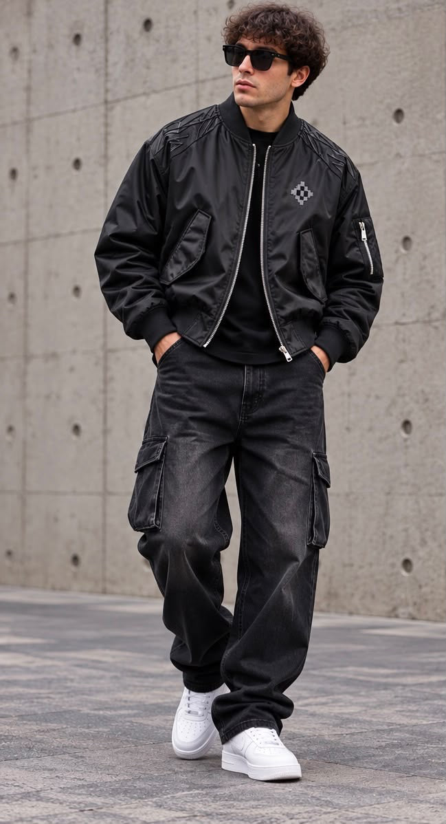 Bomber MARCELO BURLON COUNTY OF MILAN F6CMMABO008 WINGS