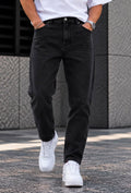Jeans Regular Nero Lavato / Washed Black