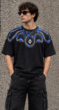 T-shirt Uomo Snake Marcelo Burlon – County of Milan FW26-27 da uomo, 100% cotone. Modello F6CMMATH091.