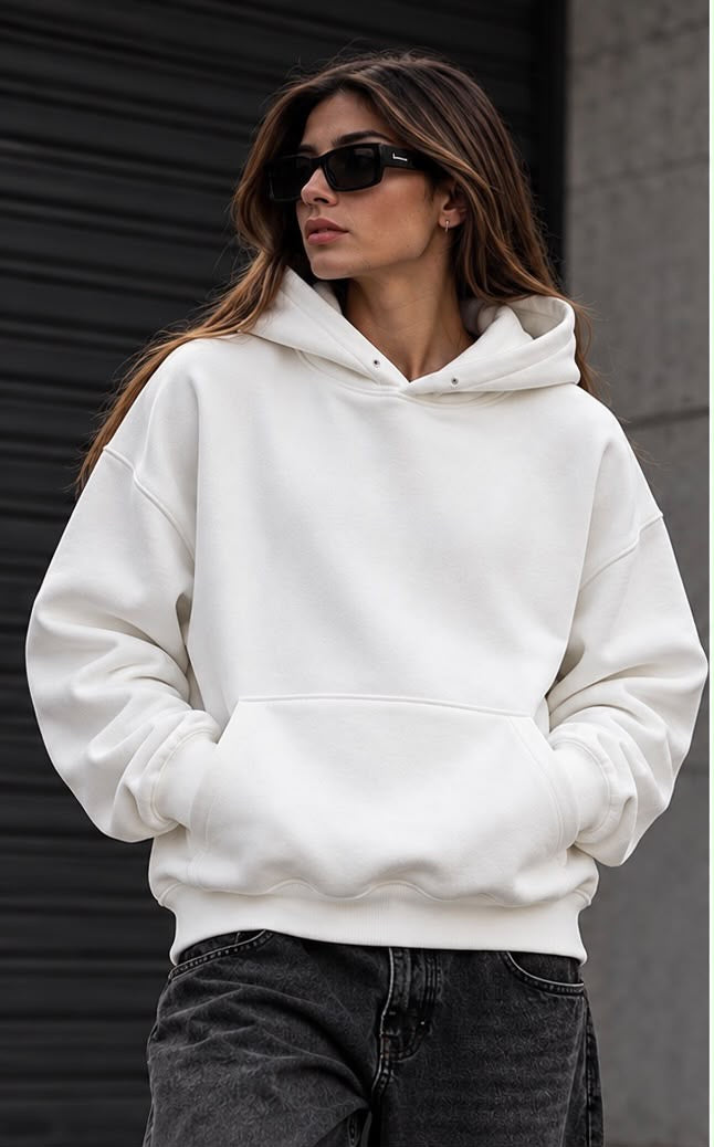 Felpa Bianca Donna Come ti soffro | Streetwear