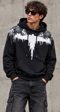 MARCELO BURLON COUNTY OF MILAN Felpa con cappuccio WINGS