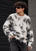 Maglione Maglia Distressed Acid Wash Chiara