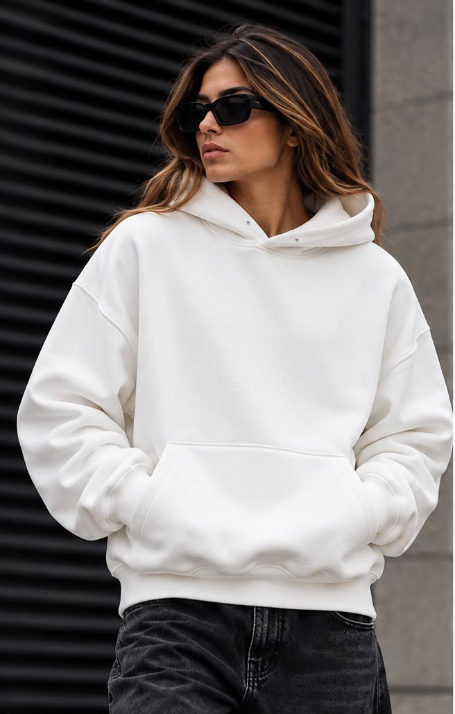 Felpa Bianca Donna No Soy para todos | Streetwear