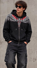 Felpa cappuccio MARCELO BURLON COUNTY OF MILAN F6CMMAHS037 WINGS REAL