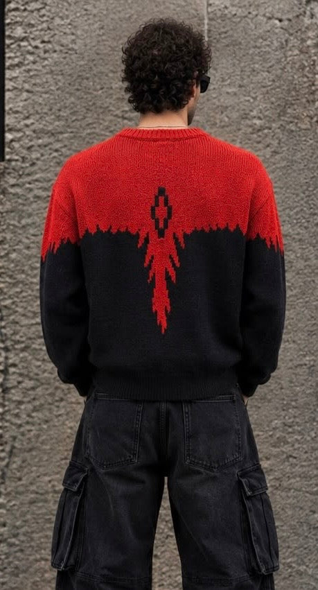 Pullover Girocollo MARCELO BURLON COUNTY OF MILAN F6CMMAJP024 JUMPER WINGS