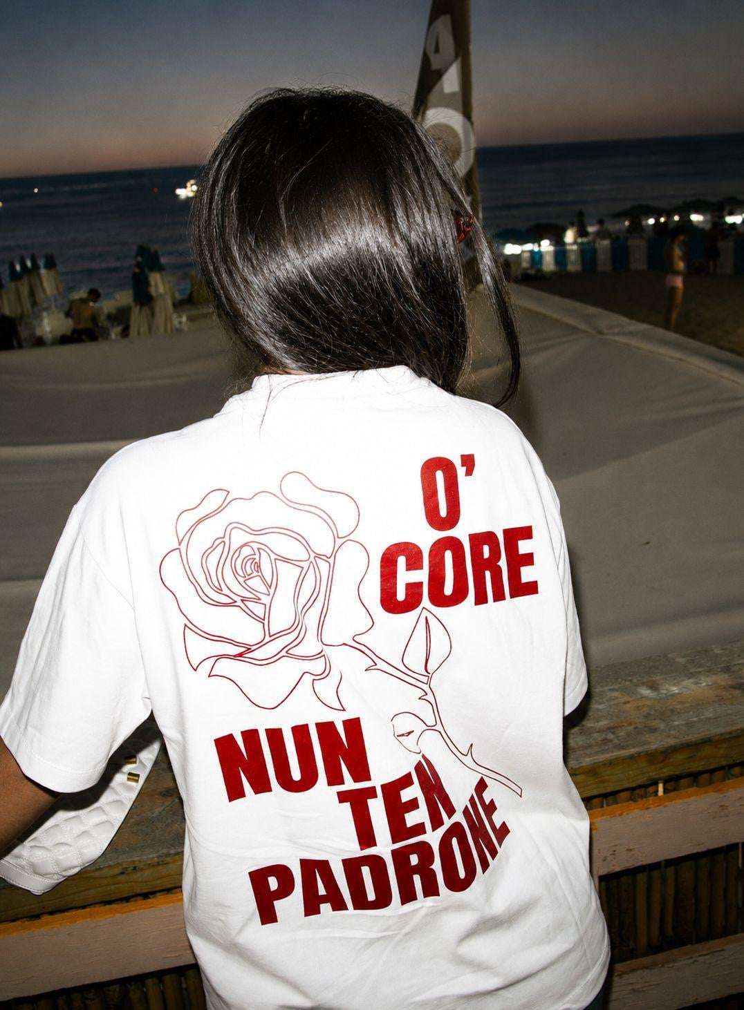 O’ CORE NUN TEN PADRONE white